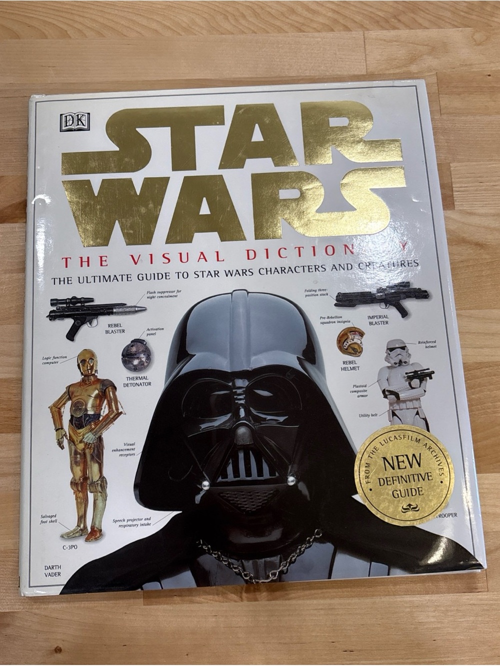 The Visual Dictionary of Star Wars Episodes IV V&VI The Ultimate Guide Hardcover